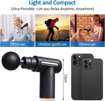 Mini Massage Gun – Compact Power for Deep Muscle Relief