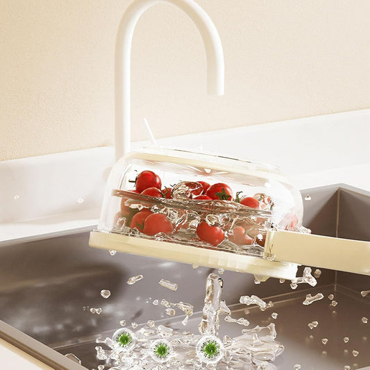Fruit Drain Basket – Durable 2-Piece Set