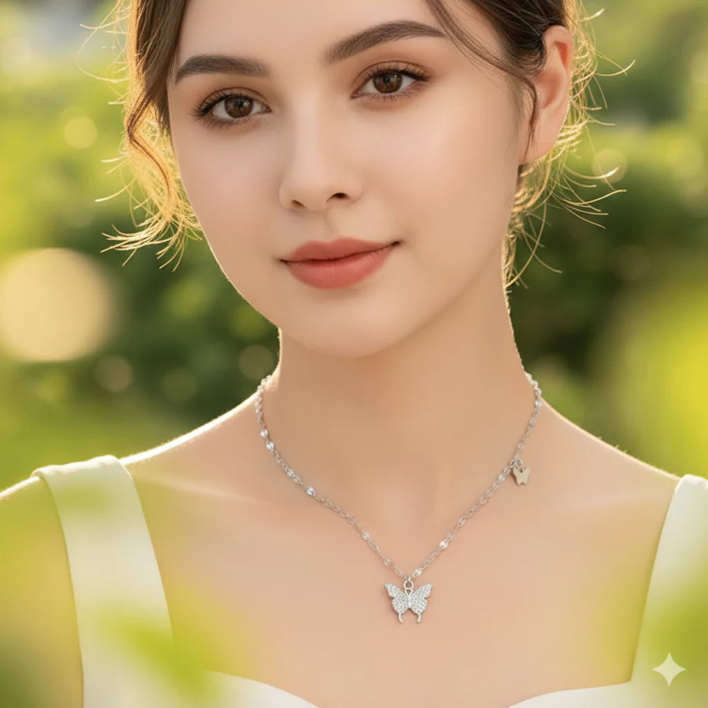 Butterfly Necklace For Women